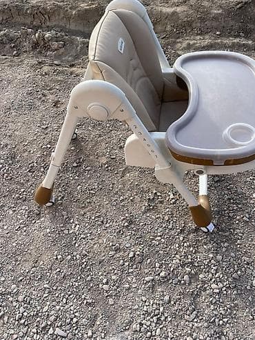 peg prego: Стульчик для кормления, Б/у, Другой бренд, Пластик, Другой вид, цвет - Бежевый — 4