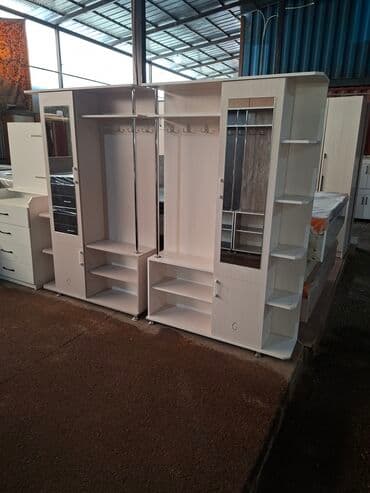 Шкаф-прихожая, Новый, С зеркалом, ЛДСП