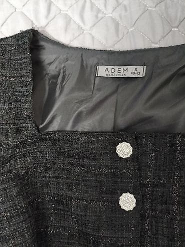 soft shell: Твидовый женский жакет-топ ADEM collection, размер S (40–42). - Цвет — 5