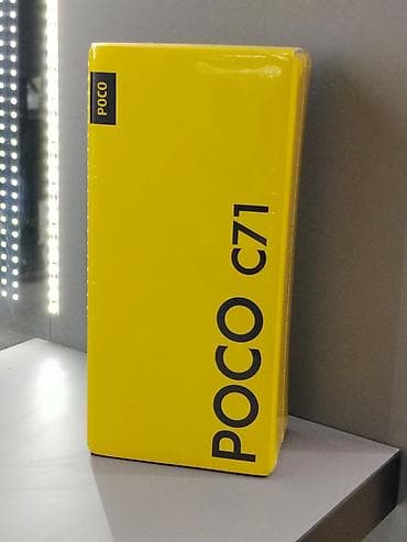 Poco C71, Новый, цвет - Желтый, В рассрочку at lalafo.kg Poco C71, Новый, цвет - Желтый, В рассрочку