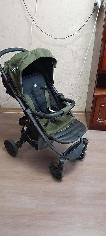 Срочно‼️Продам коляску El Camino Favorit! Цвет хаки, в использовании — 2