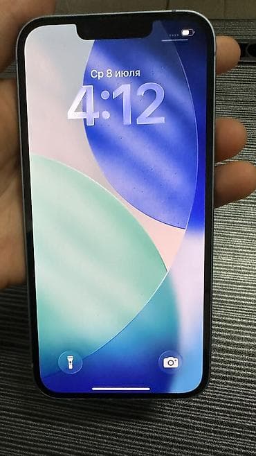 redmi 9 т: IPhone 14, Колдонулган, 256 ГБ, Көгүлтүр, Куту, 77 % — 2