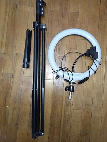 кольцевая лампа для наращивания ресниц: Кольцевая LED-лампа с штативом Комплект: - Кольцевая LED-лампа — 1