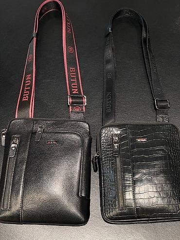 smart sensor: Классическая сумка, Butun, Турция, Материал: Натуральная кожа, Застежка на молнии, Мужские, Новый — 1