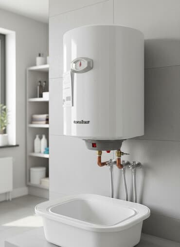 абогревател: Накопительный водонагреватель Объем бака: 30 л — 1