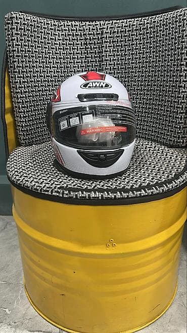 шлем танкиста: Мотоциклетный шлем ANSH (full face) - Закрытый тип (integral) с — 6