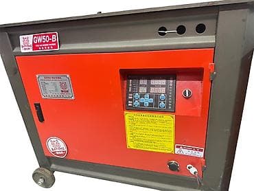 Электрический станок для гибки арматуры GW50 (BAR BENDING MACHINE)