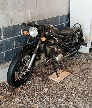 Мототехника: В продаже Классический мотоцикл, кастом (проект) Боббер. Урал — 1