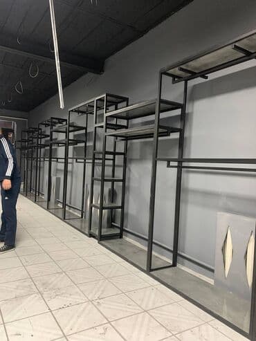 мебель из дсп: Полка для магазина, Новый, Железо — 2