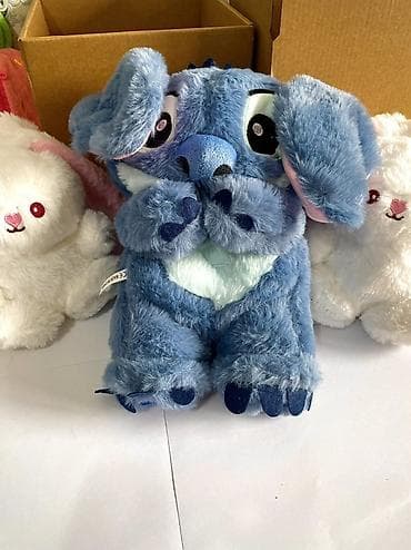 самокат детский колеса светятся: Мягкая игрушка «Синий стич» Имитирование дыхания и жёлтая подставка — 4