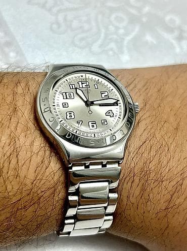 макасы мужской: Классические часы часы, Swatch, Швейцария, Оригинал, Мужские, Б/у — 8