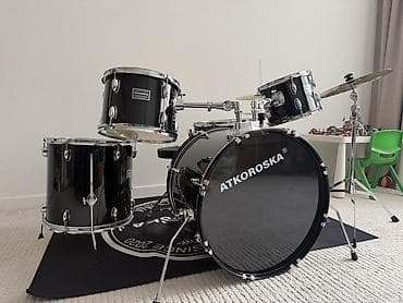 Пианино, фортепиано: Акустическая барабанная установка ATKOROSKA, классическая 5‑piece — 4