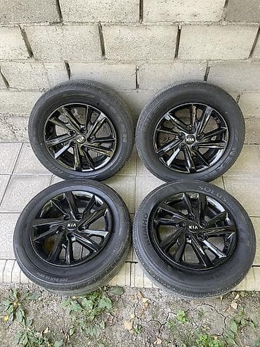 Литые Диски R 16 Hyundai, Комплект, отверстий - 5, Б/у — 2