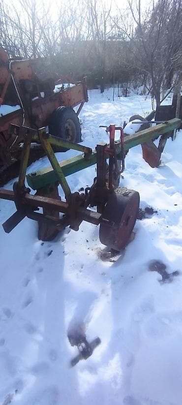 длиная: Навесной оборотный плуг для трактора. - Конструкция: рамный плуг с — 5