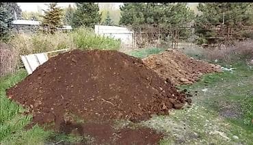 реставрация дерево: Плодородный грунт/чернозём и перегной для огорода и ландшафта. - — 2