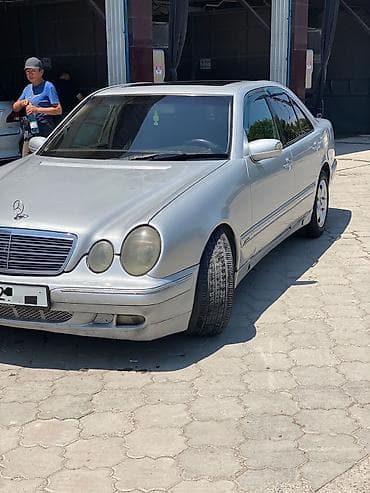 red cell: Mercedes-Benz E-Class: 2000 г., 2.7 л, Автомат, Дизель, Седан — 3