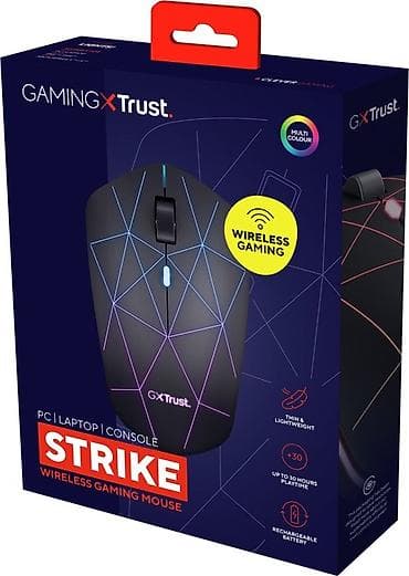 arctic mx4: Игровая мышь Trust GXT 117 Strike Wireless Gaming Mouse (22625). Тип — 1