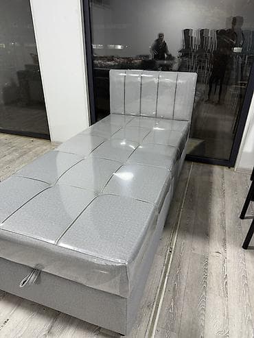 Односпальная кровать-тахта с подъемным матрасным блоком и большим at lalafo.kg Односпальная кровать-тахта с подъемным матрасным блоком и большим