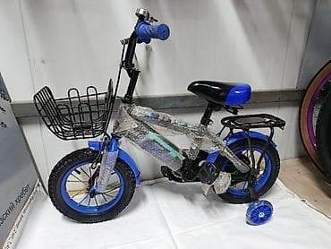 складной велосипед: Детский велосипед, 4-колесный, 3 - 4 года, Для мальчика, Новый — 1
