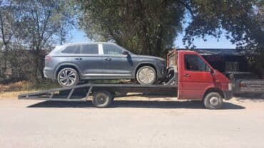 Услуги эвакуатора/перевозка спецтехники. - Платформа-эвакуатор — 1