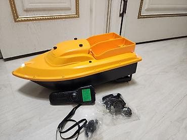 Кормораздатчик для рыбалки (радиоуправляемая лодка) с GPS -