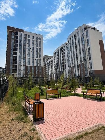 Недвижимость: 3 комнаты, 100 м², Асанбай мкр Элитка, 9 этаж, ПСО (под самоотделку) — 1