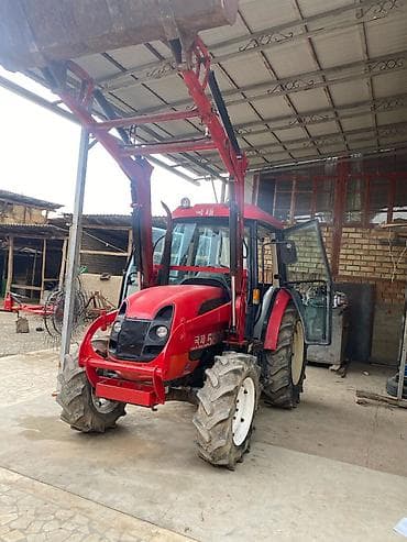 Унаа: Фронтальный погрузчик-трактор KuJe Tractor 5805 (надпись на борту) в — 8