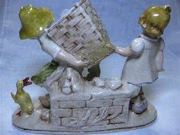 бронзовые статуэтки купить: Статуэтка дети с корзиной производство германия статуэтка номерная — 3