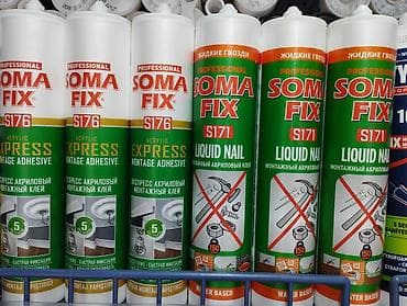 жидкая сварка купить: SOMA FIX — профессиональные монтажные клеи и герметики в тубах — 2