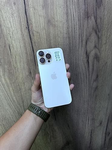touch id: IPhone 16 Pro Max, Б/у, 256 ГБ, Desert Titanium, Коробка, 93 % — 2