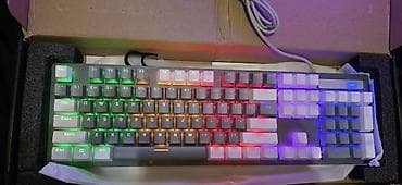 Клавиатура, Механическая, Проводное подключение at lalafo.kg Клавиатура, Механическая, Проводное подключение