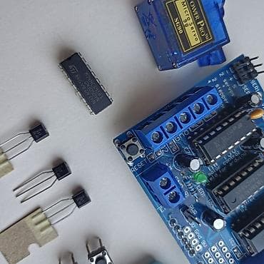 Дом и сад: Набор для проектов на Arduino: драйвер моторов + сервопривод и — 3