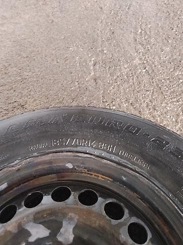 155 70 13 шина: Колеса в сборе 185 / 70 / R 14, Запаска, Легковые, Железные — 3