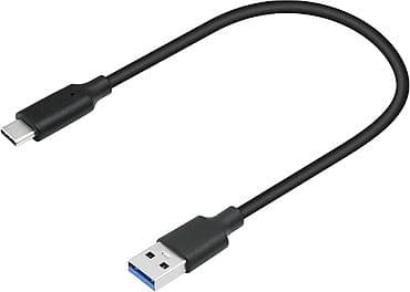 Кабель USB-A — USB-C (Type‑C), короткий - Разъёмы: USB-A (штекер) ⇄
