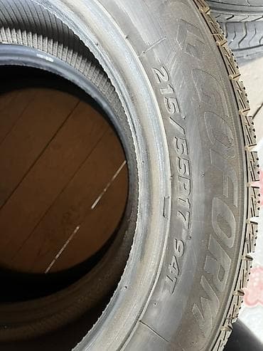 зимний шины 17: Зимние и летние шины, размер 215/55 R17 - Пара зимних шин 215/55 R17 — 4