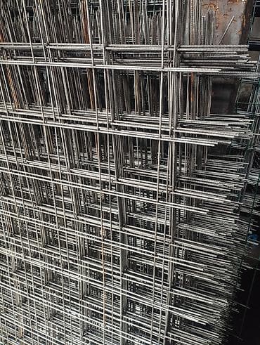 Арматурная металлическая сетка (карты) - Тип: сварная сетка из