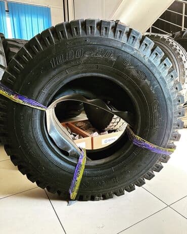 шины на фронтальный погрузчик: Шина для спецтехники Кунлунь 10,00-20 18PR KT24 предназначена для — 3