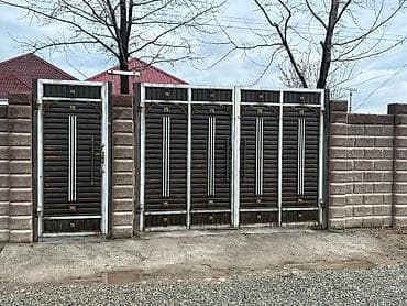 покраска забора: Покраска и реставрация металлических ворот и калиток - — 1