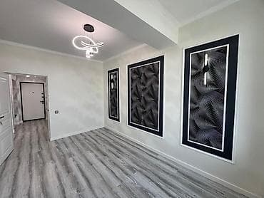аламедин евроремонт: 2 комнаты, 41 м², Элитка, 6 этаж, Евроремонт — 9