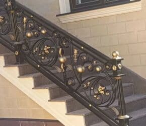 ручки рейлинги для кухонной мебели: Кармагычтар, Материалы: Согулган темир, Балкон үчүн, Жаңы — 29