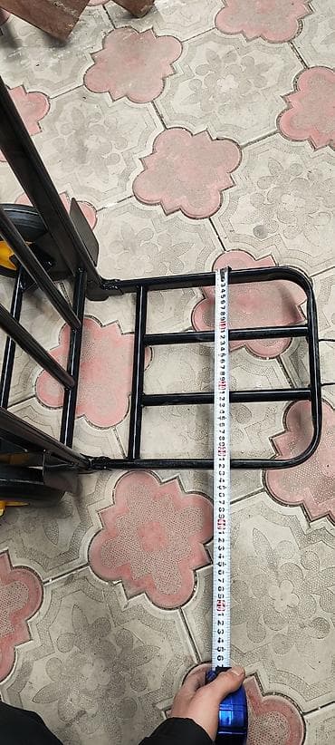 Садовые инструменты и инвентарь: Садово-строительная тачка и тележка, Стальная, Двухколесная, Новый, В розницу — 4