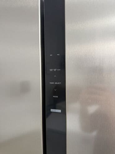 контейнеры для холодильника: Двухдверный холодильник Side-by-Side, стальной цвет. Фирма Блеск — 3