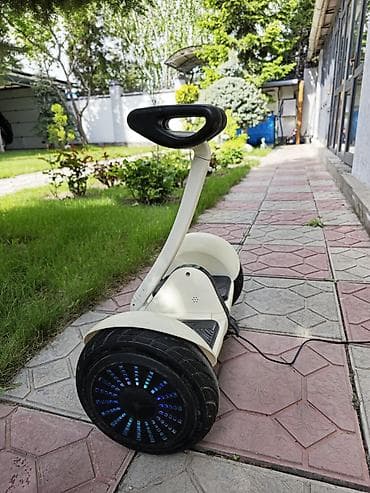 Гироскутер с рулевой стойкой (мини-сигвей) - Два больших колеса с — 3