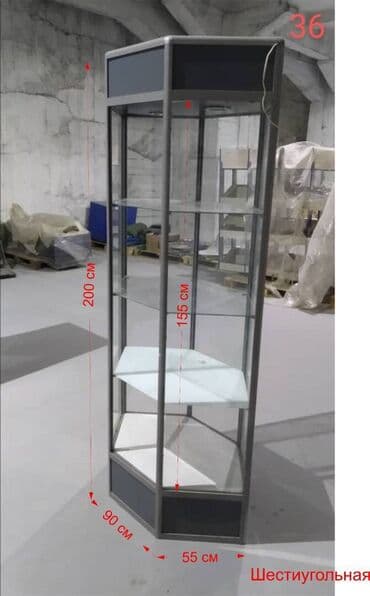 оборудование для магазина бу: Продаются торговые витрины №25- 7800 сом №26- 8000 сом №27- 8500 сом — 12