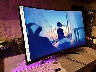 aoc 32: Монитор, AOC, Б/у, LED, 27" - 28" — 1