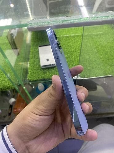 iphone 13 max: IPhone 13 Pro Max, Б/у, 1 ТБ, Голубой, Защитное стекло, Чехол, В рассрочку, 78 % — 2