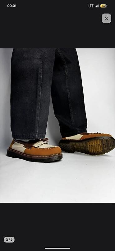 dr martins: Лоферы, 43, Dr. Martens, Новый, цвет - Бежевый, Бесплатная доставка — 1