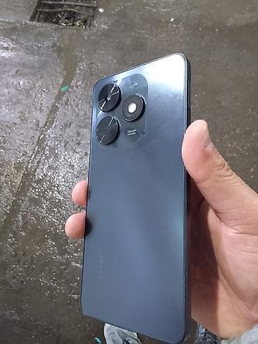 poco m2: Tecno Spark, Б/у, 64 ГБ, цвет - Серый, 2 SIM — 2