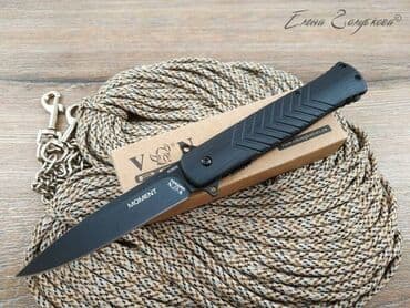 прибор ночного видения для охоты бу: Складной нож VN Pro "Moment", сталь AUS8, рукоять G10 Общая длина — 2