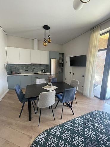 купить квартиру студию от застройщика: Современный одноэтажный коттедж с панорамным остеклением и продуманной — 4